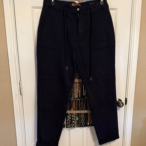 Judy Blue Women’s Dark Navy Jogger Pants. Size 15/32 NWOT. Garment Dyed.